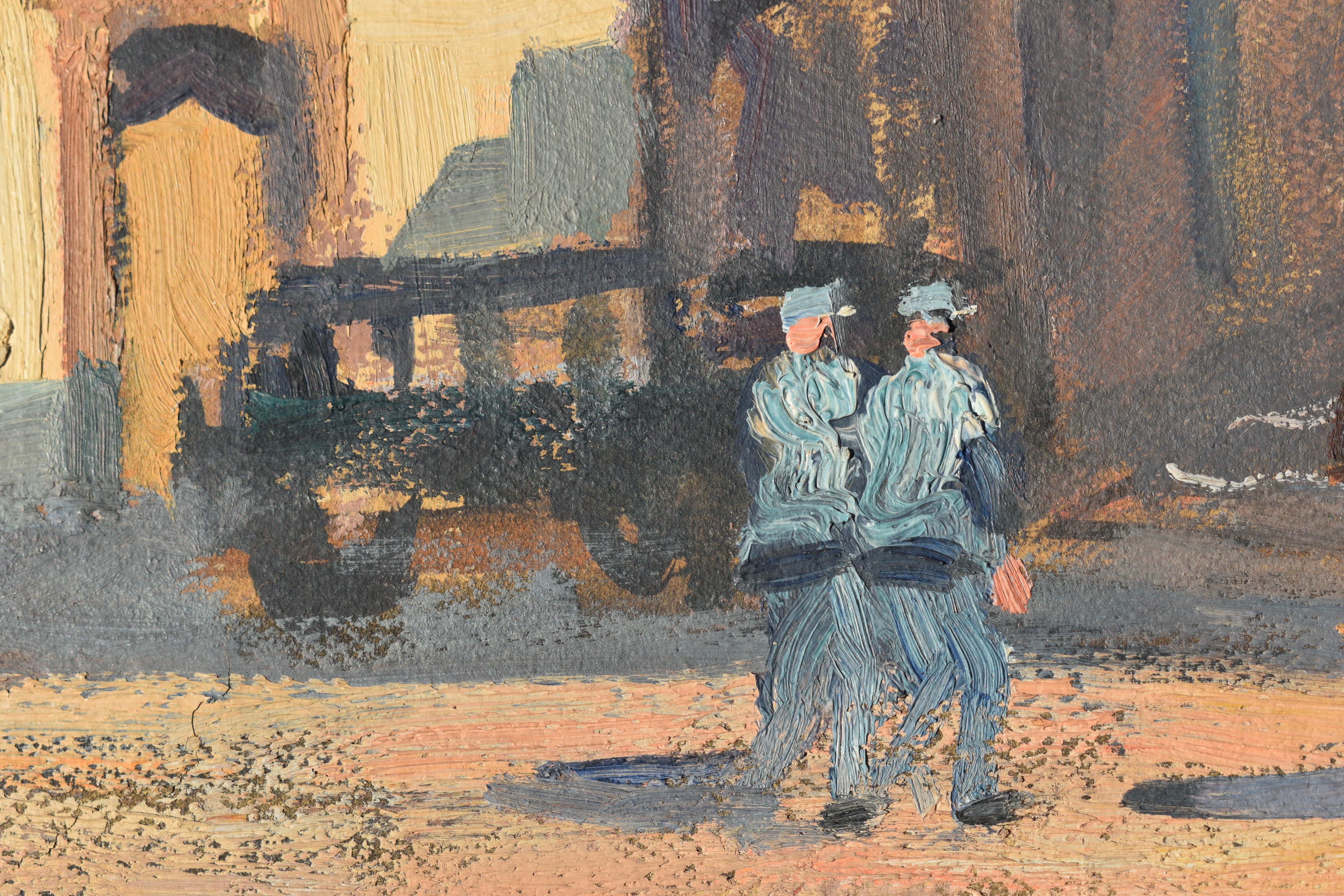 Lucien Hector JONAS (1880-1947)  Französisches postimpressionistisches Ölgemälde von Dijon (Impressionismus), Painting, von Lucien Hector Jonas 