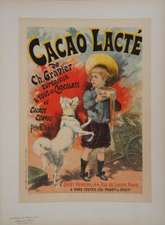 Cacao lacté (Milky cocoa) - Lithograph (Les Maîtres de l'Affiche), 1895