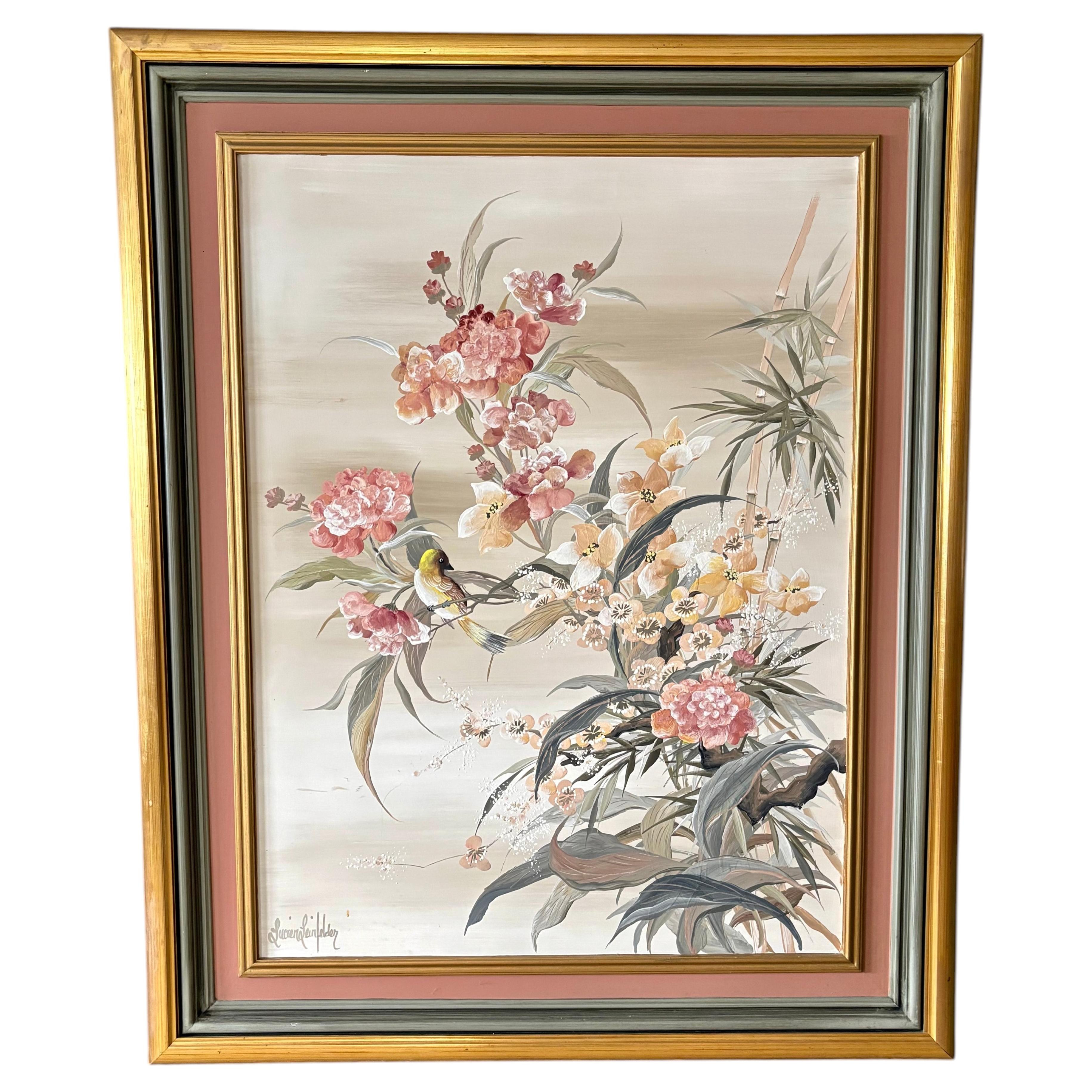 Lucien Leinfelder Botanical Painting For Sale