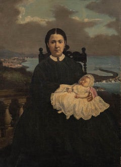 Attrib. Lucien Lévy-Dhurme (1865-1953) - Late 19th Century Oil, Christening