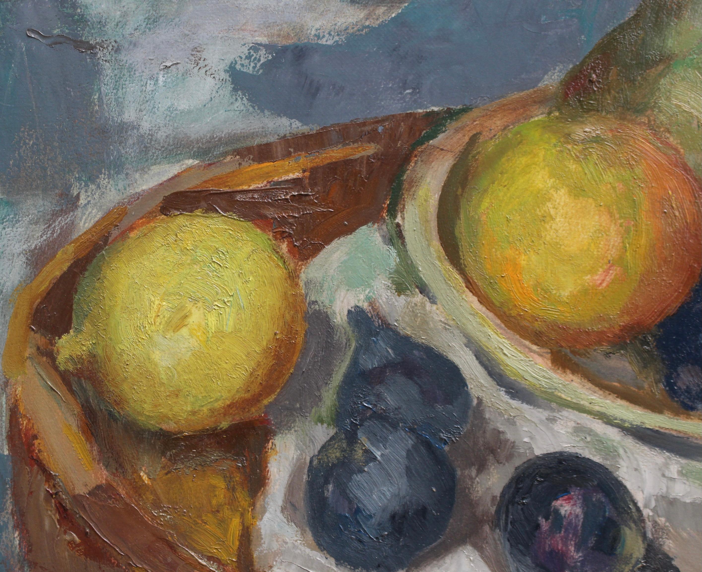 Still Life with Figs and Grapes 6