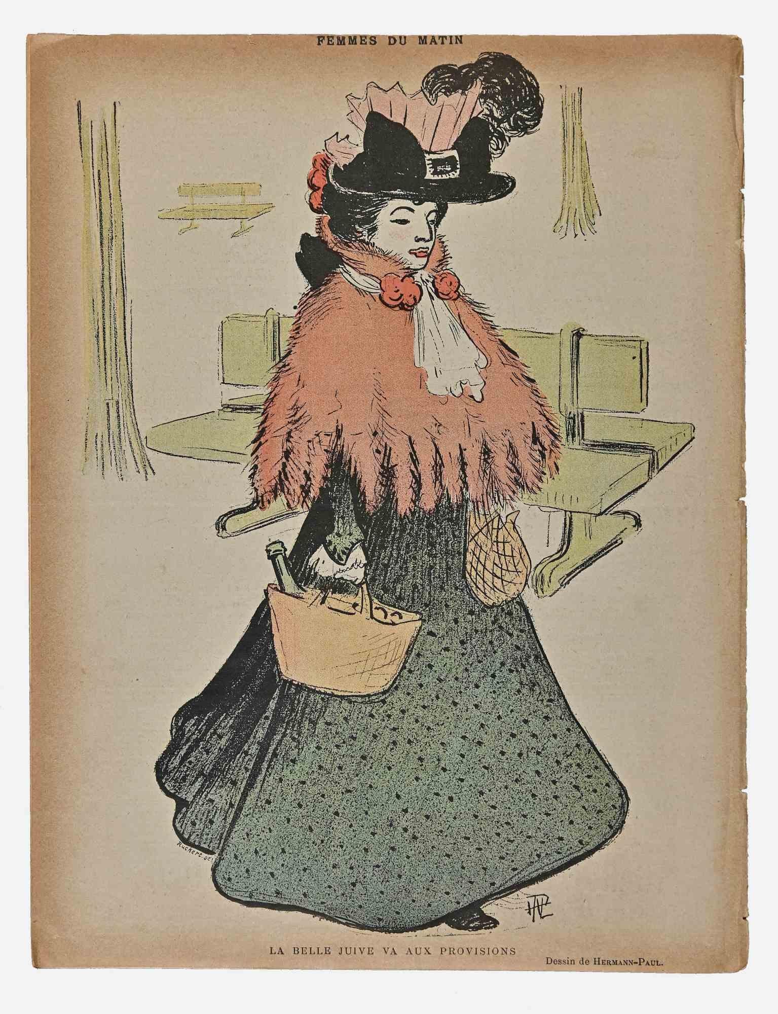Le Rire - Vintage Comic Magazine  - Print by Lucien Métivet
