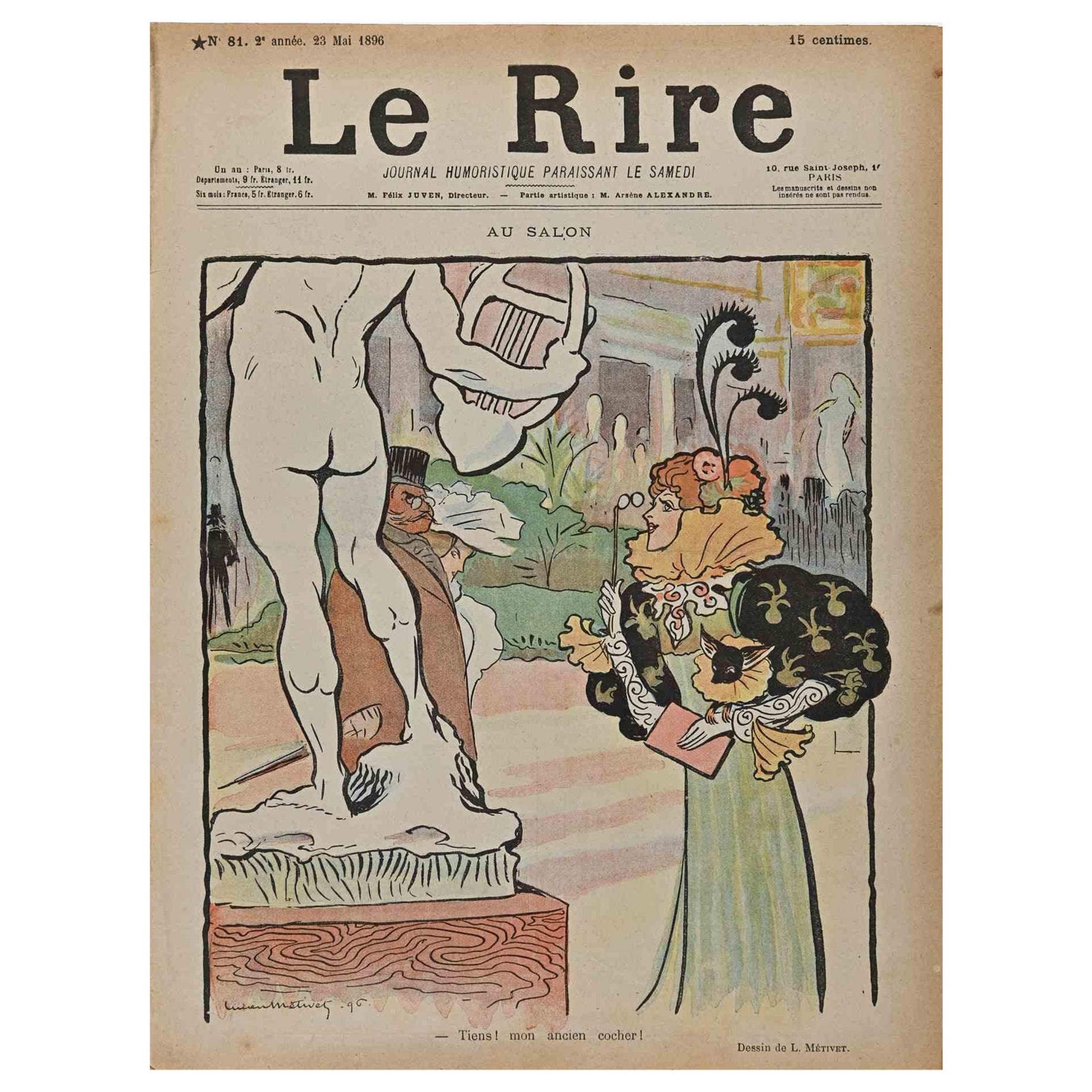 Le Rire - Vintage Comic Magazine
