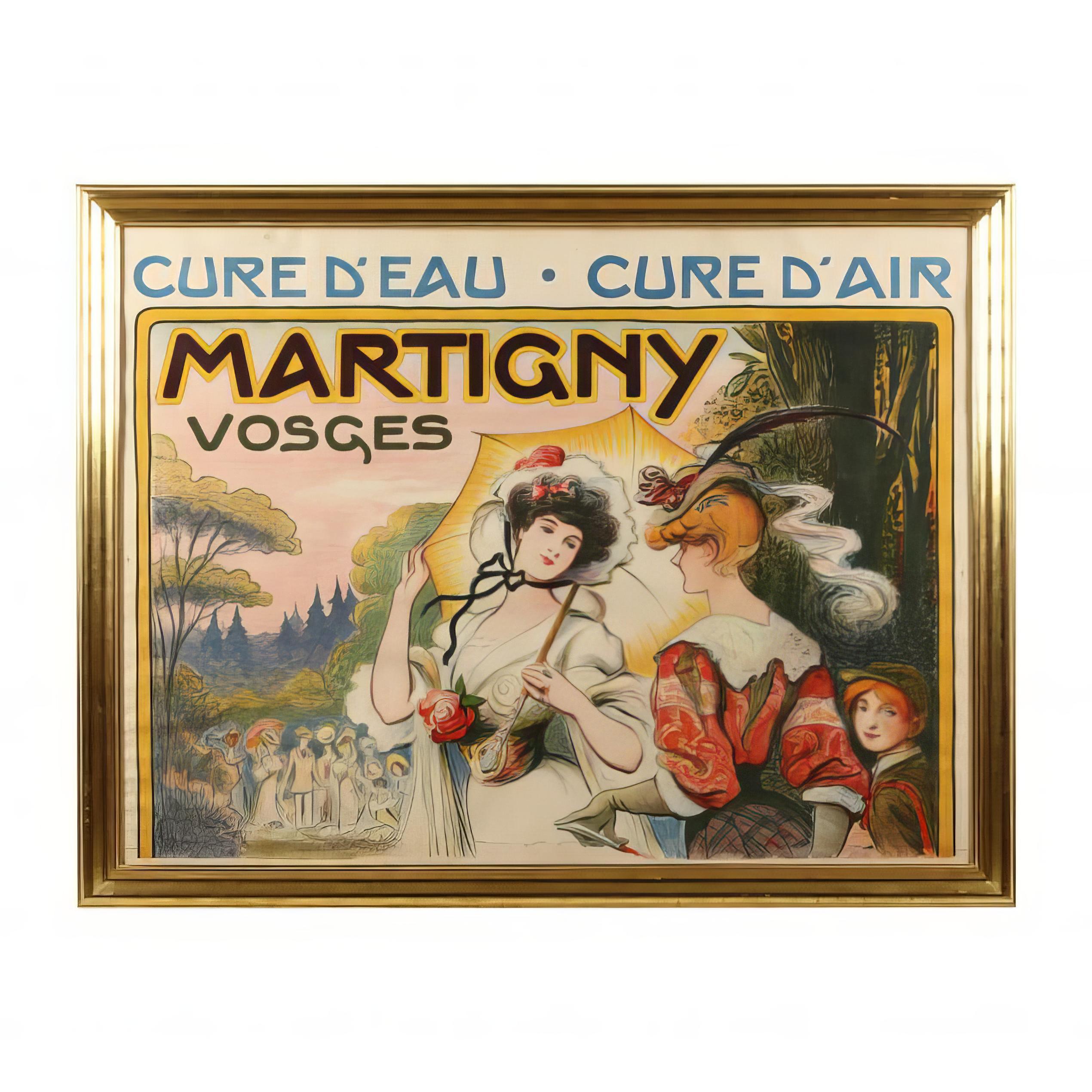Martigny, Vosges - Print by Lucien Métivet