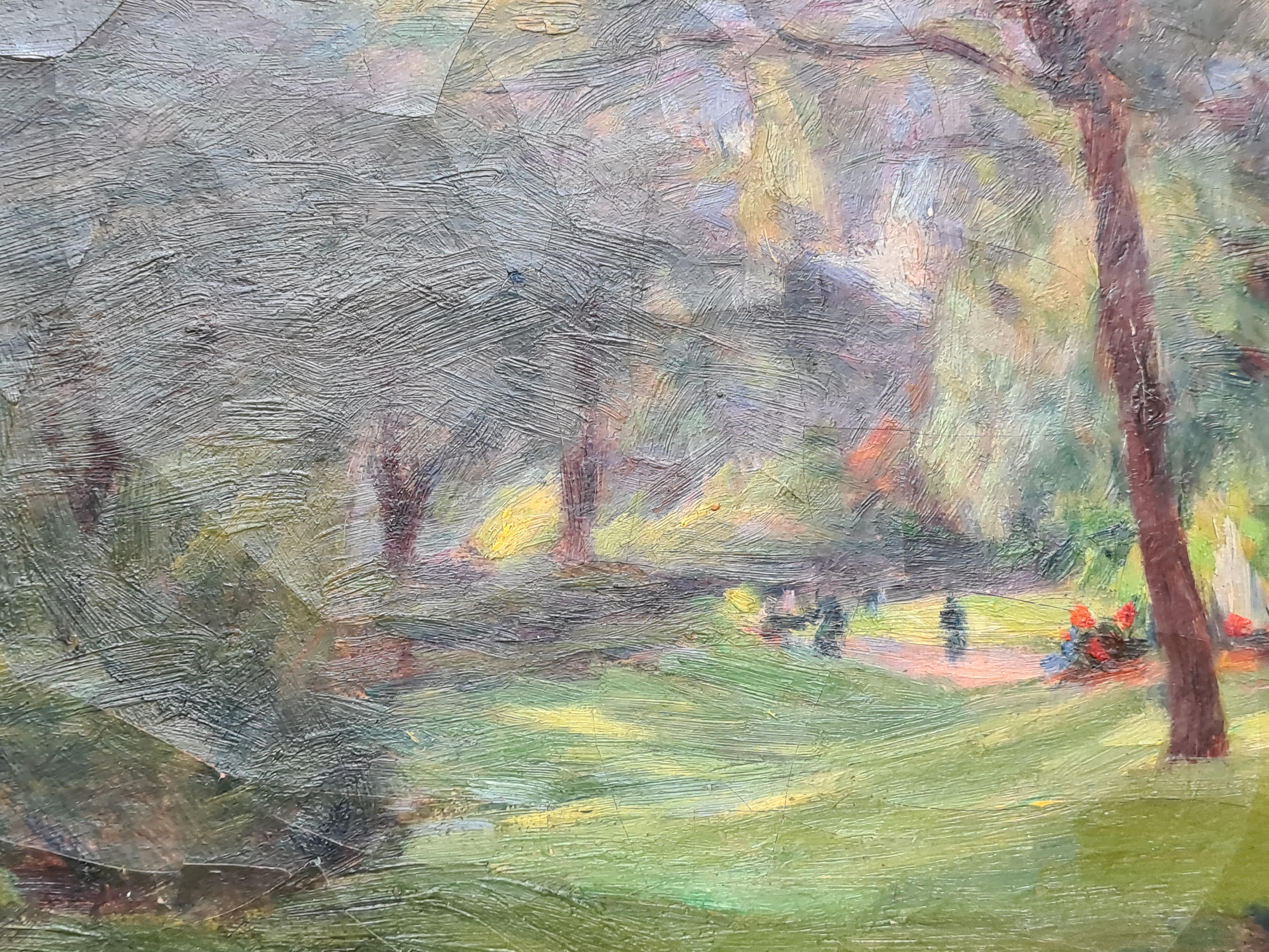 Impressionista francese, Una radura nel bosco, Cerchio stretto Pierre-Auguste Renoir in vendita 3