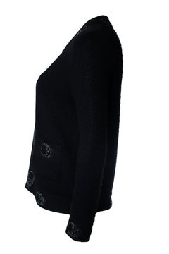 Lucien Pellat-Finet, Knitted cardigan with skulls