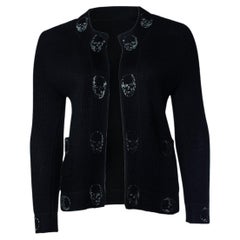 Lucien Pellat-Finet, Knitted cardigan with skulls
