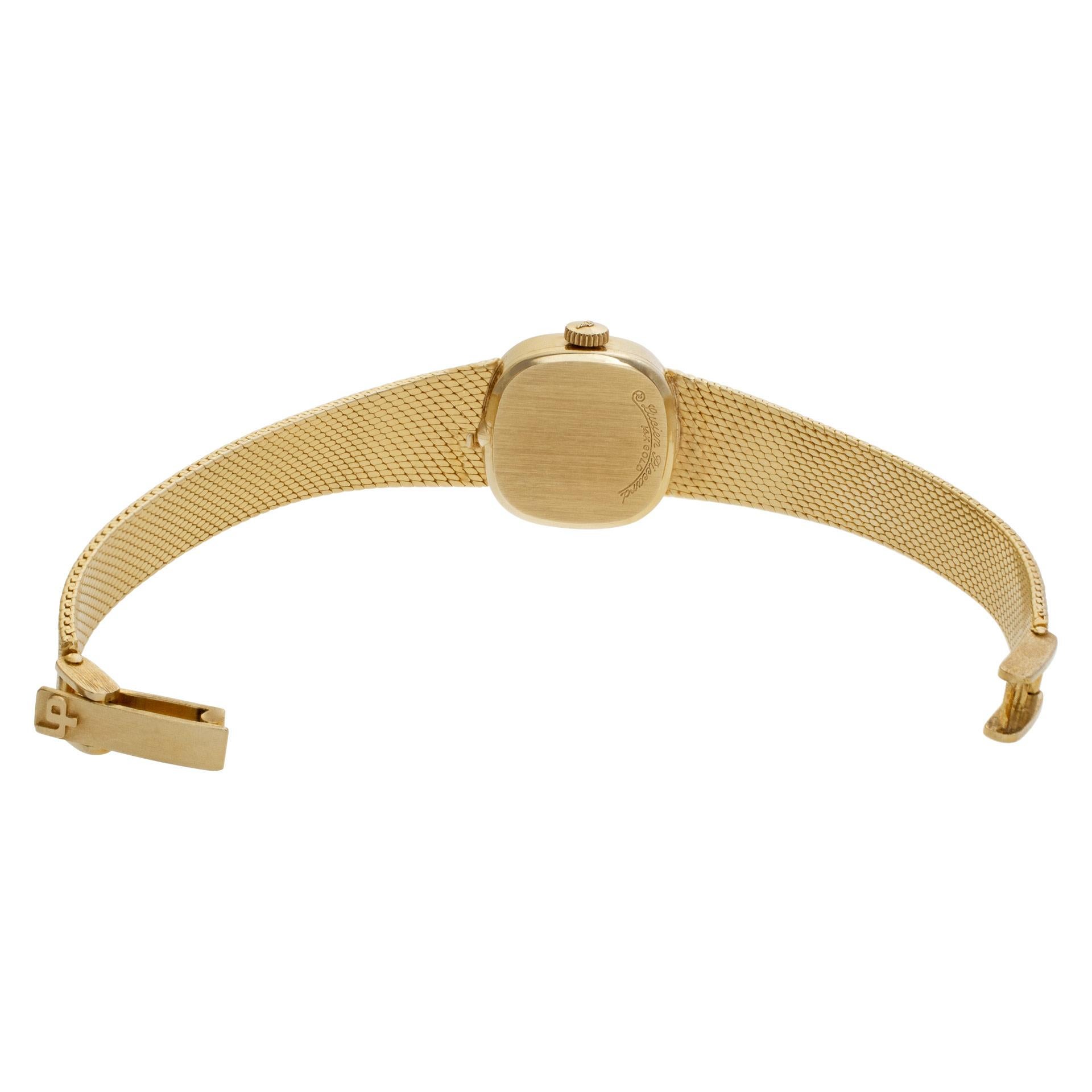 Lucien Picard Classic 14k Gelbgold, Gold Stick Zifferblattgehäuse, Quarzuhr 1