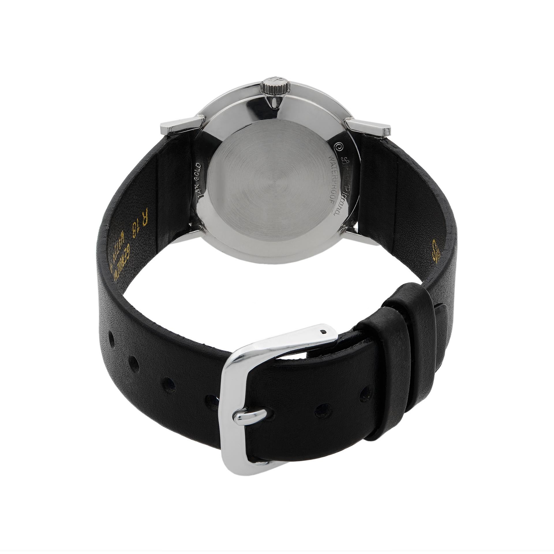 lucien piccard 14k gold ladies watch
