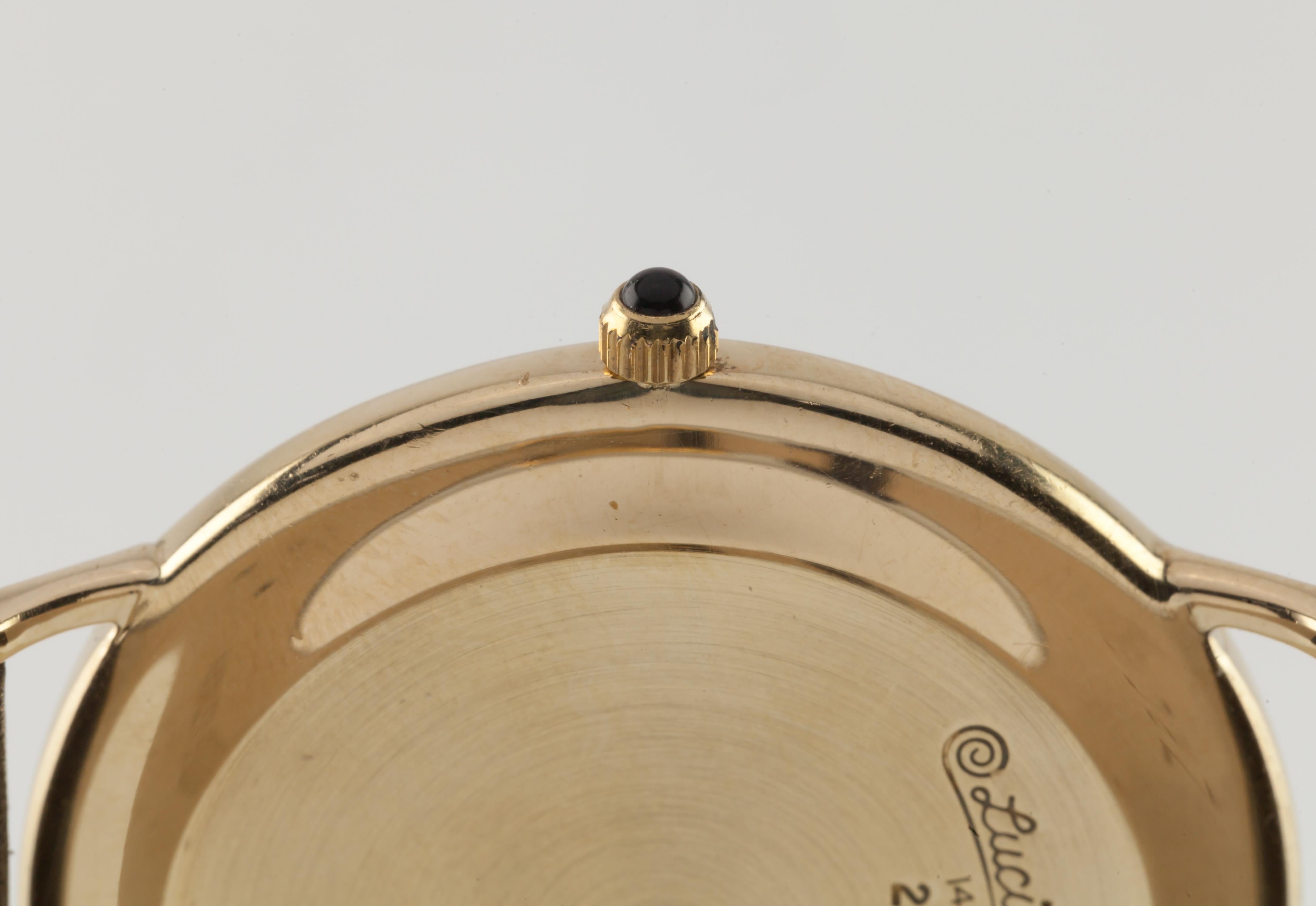 lucien piccard gold watch
