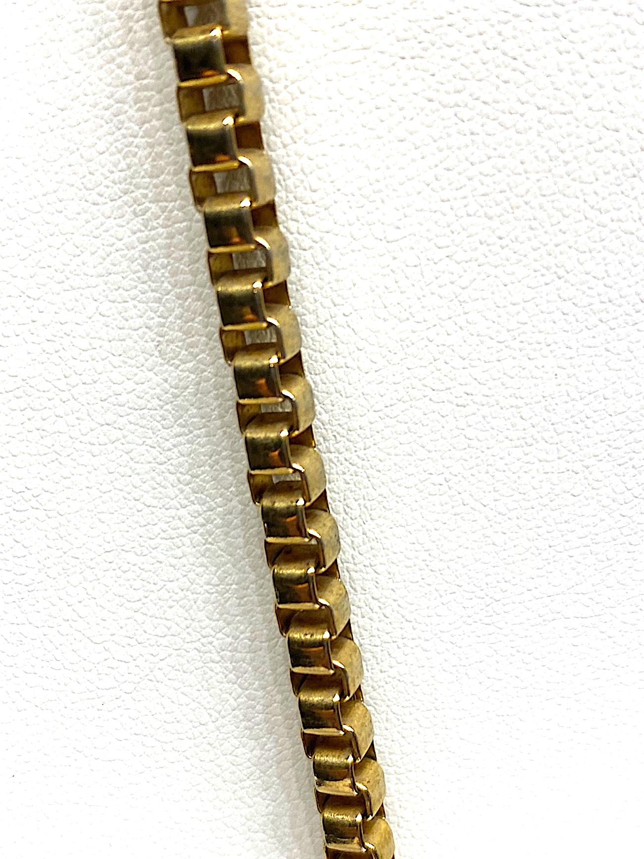 Lucien Piccard 1970s Enamel Pendant necklace 1
