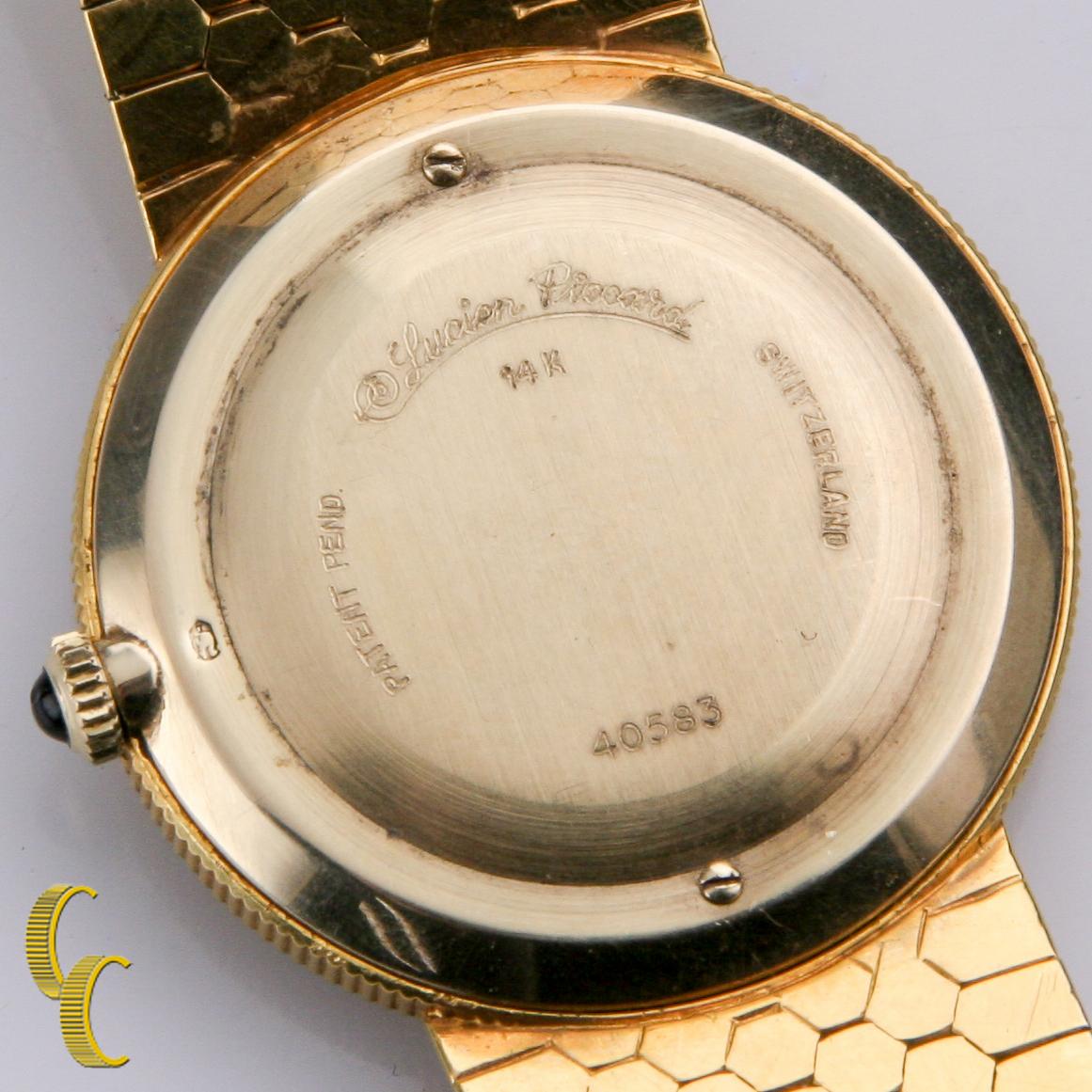 lucien piccard vintage watch