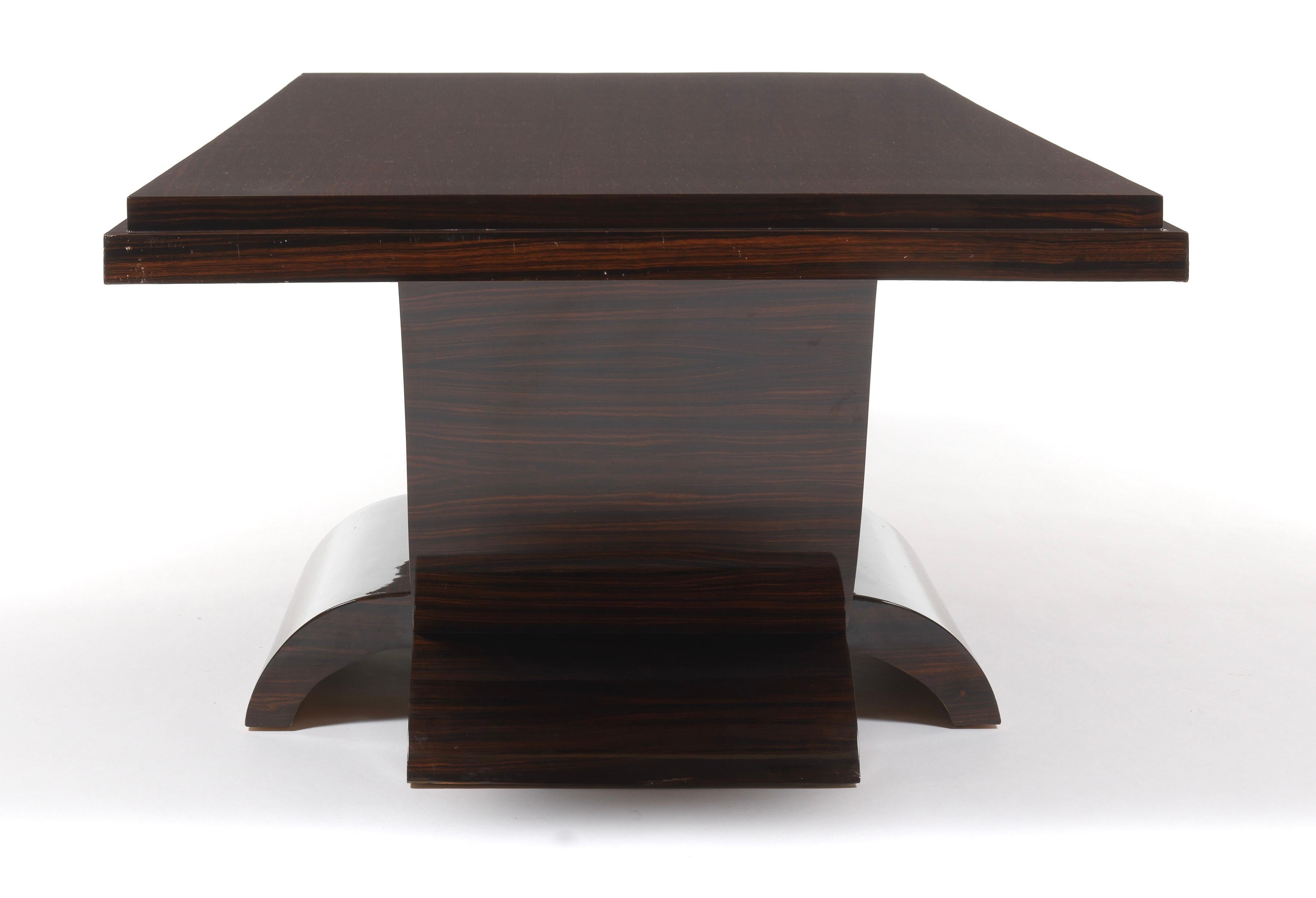 Lucien Rollin Art Deco Style Rosewood Cocktail Table 2