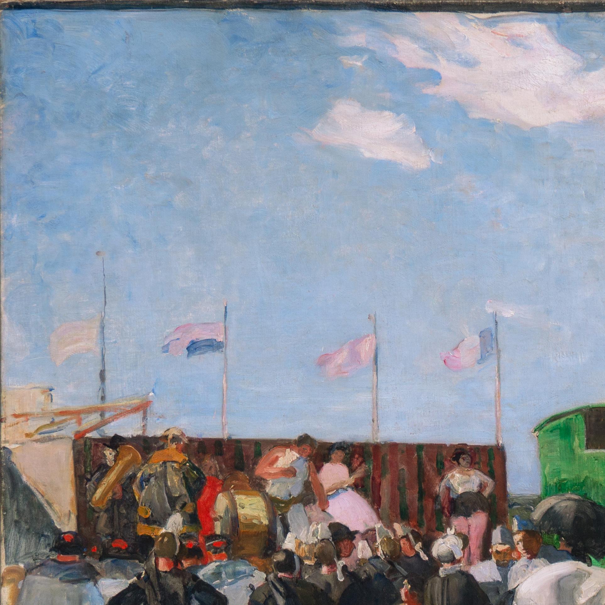 Fête Foraine, Cirque, Bretagne, Breton, Société Nationale des Beaux-Arts en vente 9