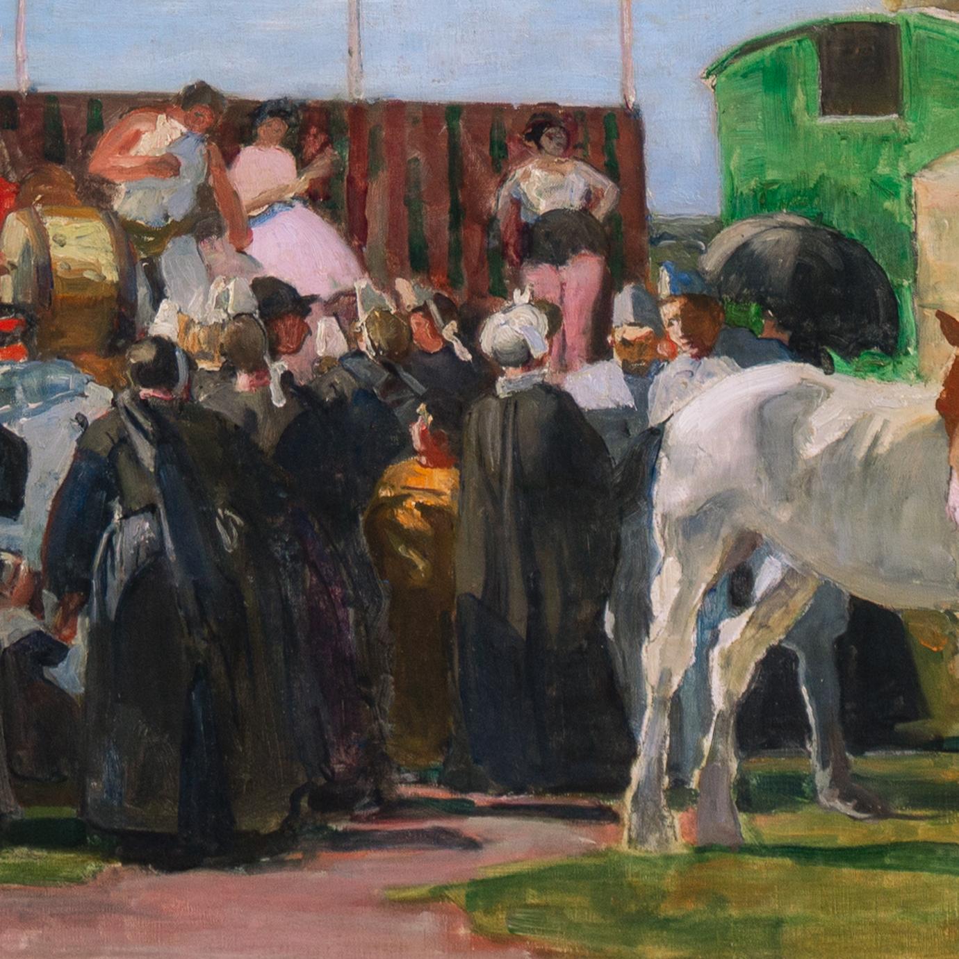 Fête Foraine, Cirque, Bretagne, Breton, Société Nationale des Beaux-Arts en vente 1