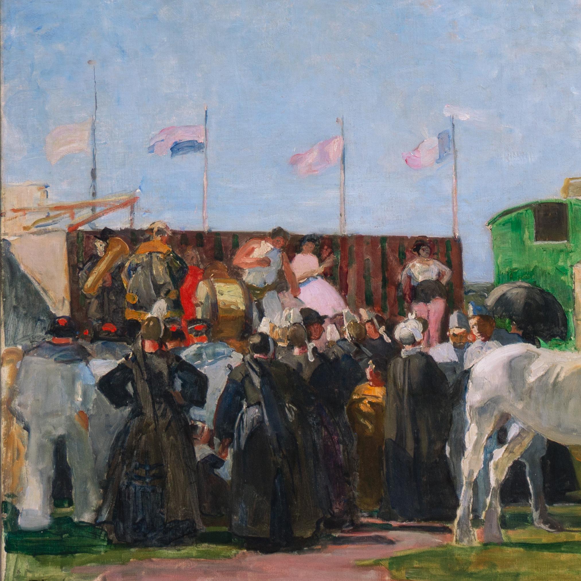 Fête Foraine, Cirque, Bretagne, Breton, Société Nationale des Beaux-Arts en vente 2