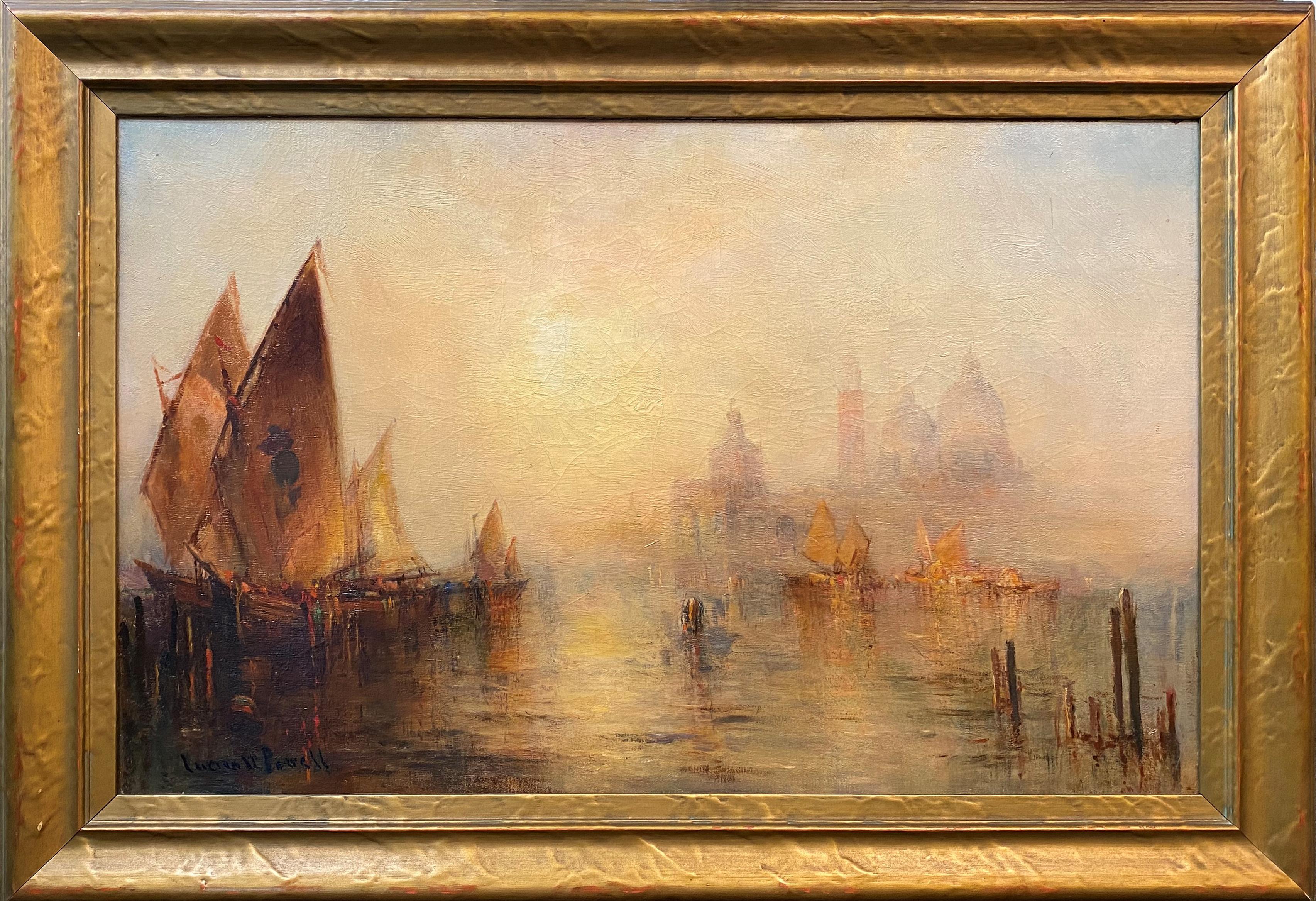 Venice at Dusk - Art by Lucien Whiting Powell