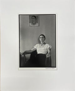 Frida at the Barbizon Plaza Hotel - Black and White Portrait, Celebrity, Woman