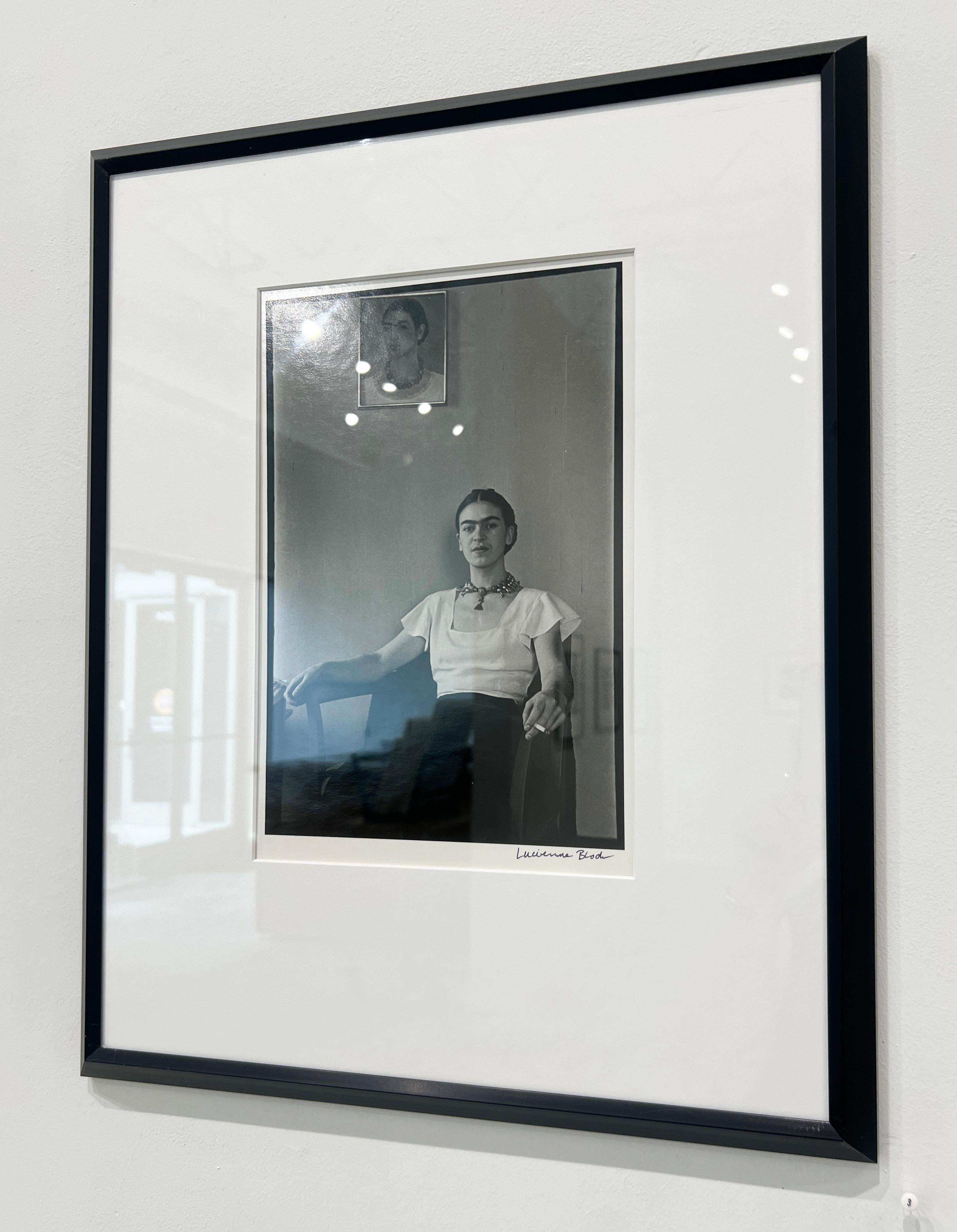 Frida im Plaza Hotel Barbizon von Lucienne Bloch, 1931, Gelatinesilberdruck im Angebot 5