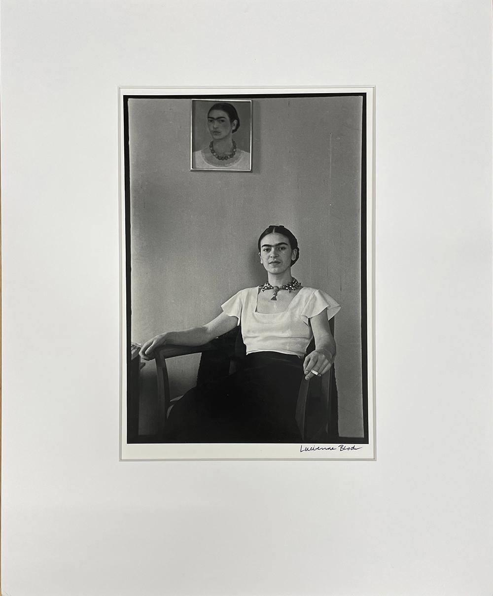 Frida im Plaza Hotel Barbizon von Lucienne Bloch, 1931, Gelatinesilberdruck im Angebot 7
