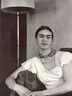 Frida by the Lamp