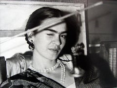Frida Whiting - Photographie noir et blanc, Portrait, Frida Kahlo, Celebrity