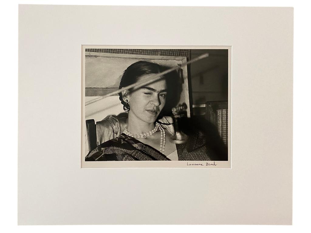 Frida Winking, New Workers School, NY - Photograph by Lucienne Bloch
