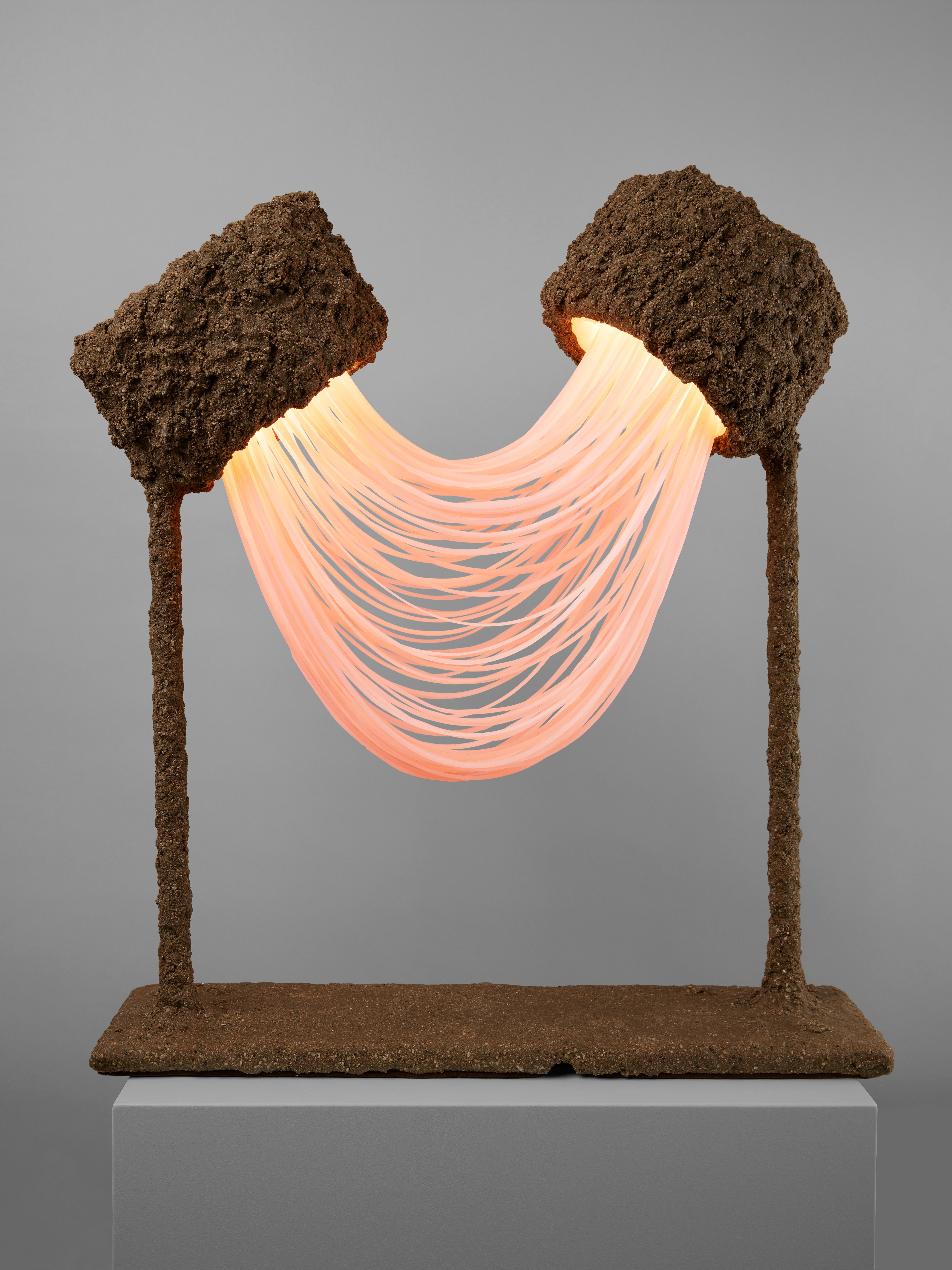 This unique light sculpture is part of Nacho Carbonell’s 'Luciferase' series exclusively produced for Galerie BSL since 2011. Historically, 'Luciferase' is Carbonell’s first work incorporating light. “The root of this word luciferase is ‘carrier of