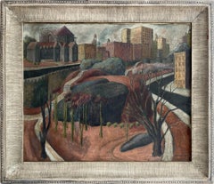 Morningside Park,  Old New York -  Cathedral of St. John the Divine