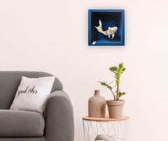 Kohako - pintura al óleo realista original - arte de la vida salvaje