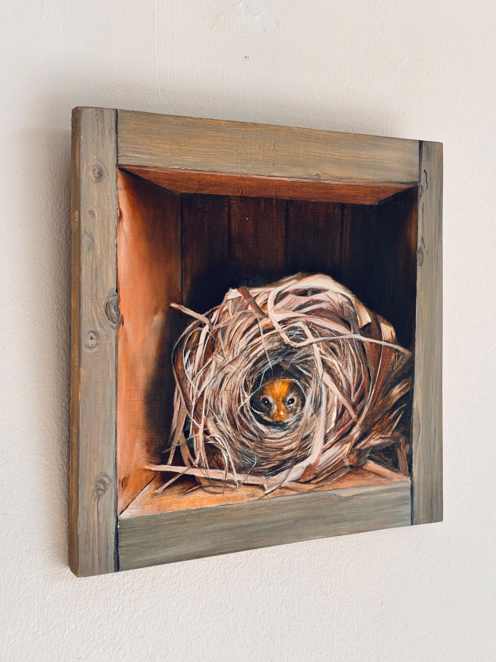 My Home- original realistisches Ölgemälde- zeitgenössische Kunst in der freien Natur (Realismus), Painting, von Lucinda Holland