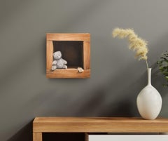 Where You Left Me - original realist oil painting-contemporary wildlife art