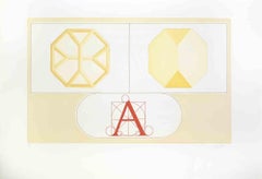 Decálogo N°9 - Aguafuerte de Lucio Del Pezzo - Años 70