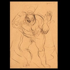 Nudo Maschile, Lucio Fontana, 1944, Italy