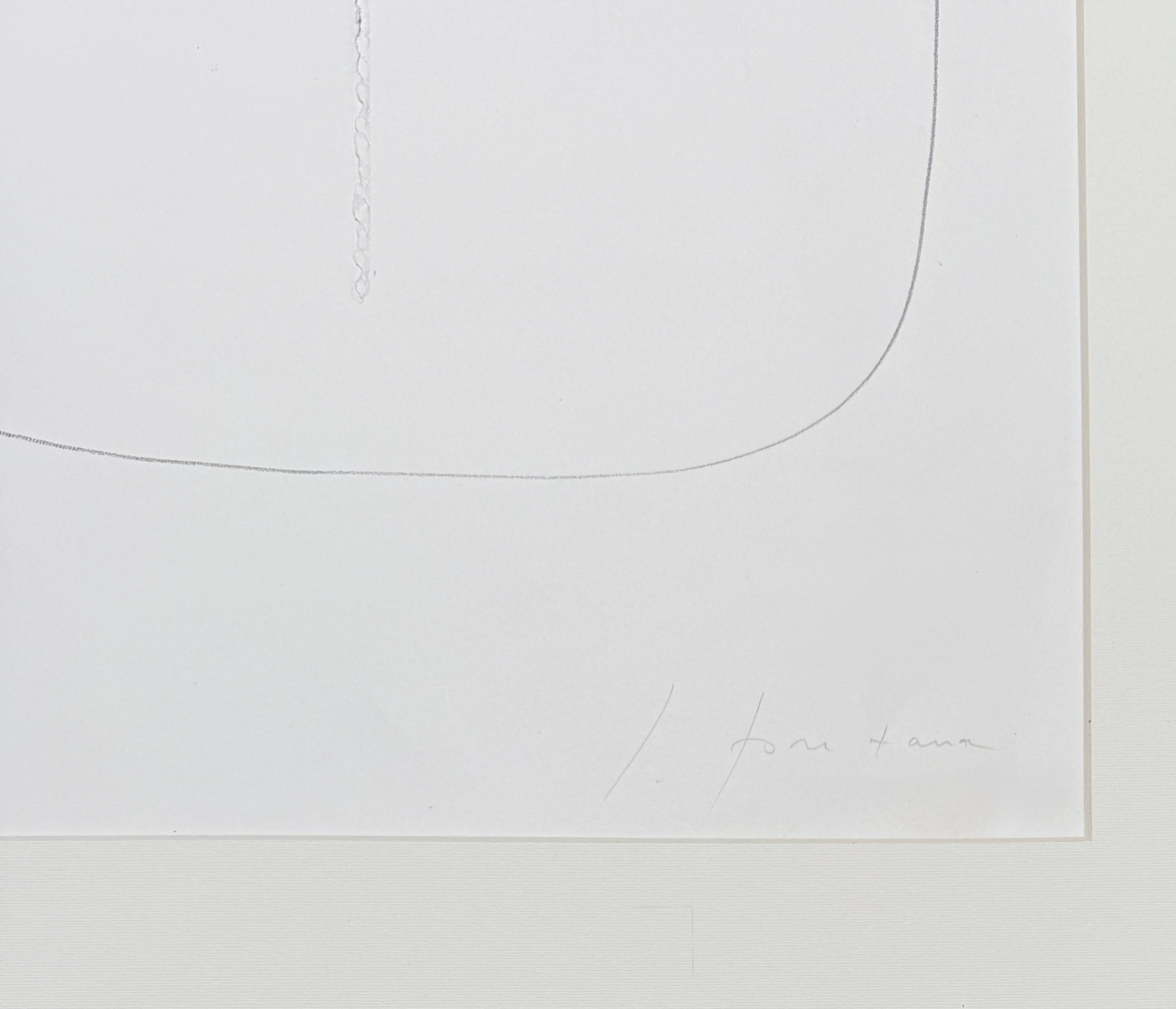 Lucio Fontana (1899–1968) – Concetto Spaziale – Lithograph with hand-cut - 1961 For Sale 5