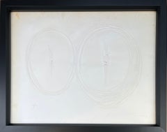  Lucio Fontana - Etching on Fabriano paper with embossing and 5 perforations 