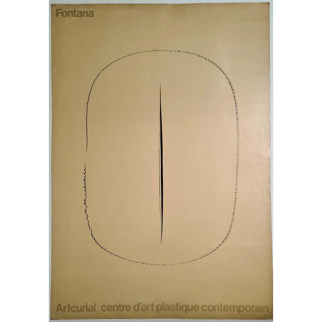 lucio fontana poster