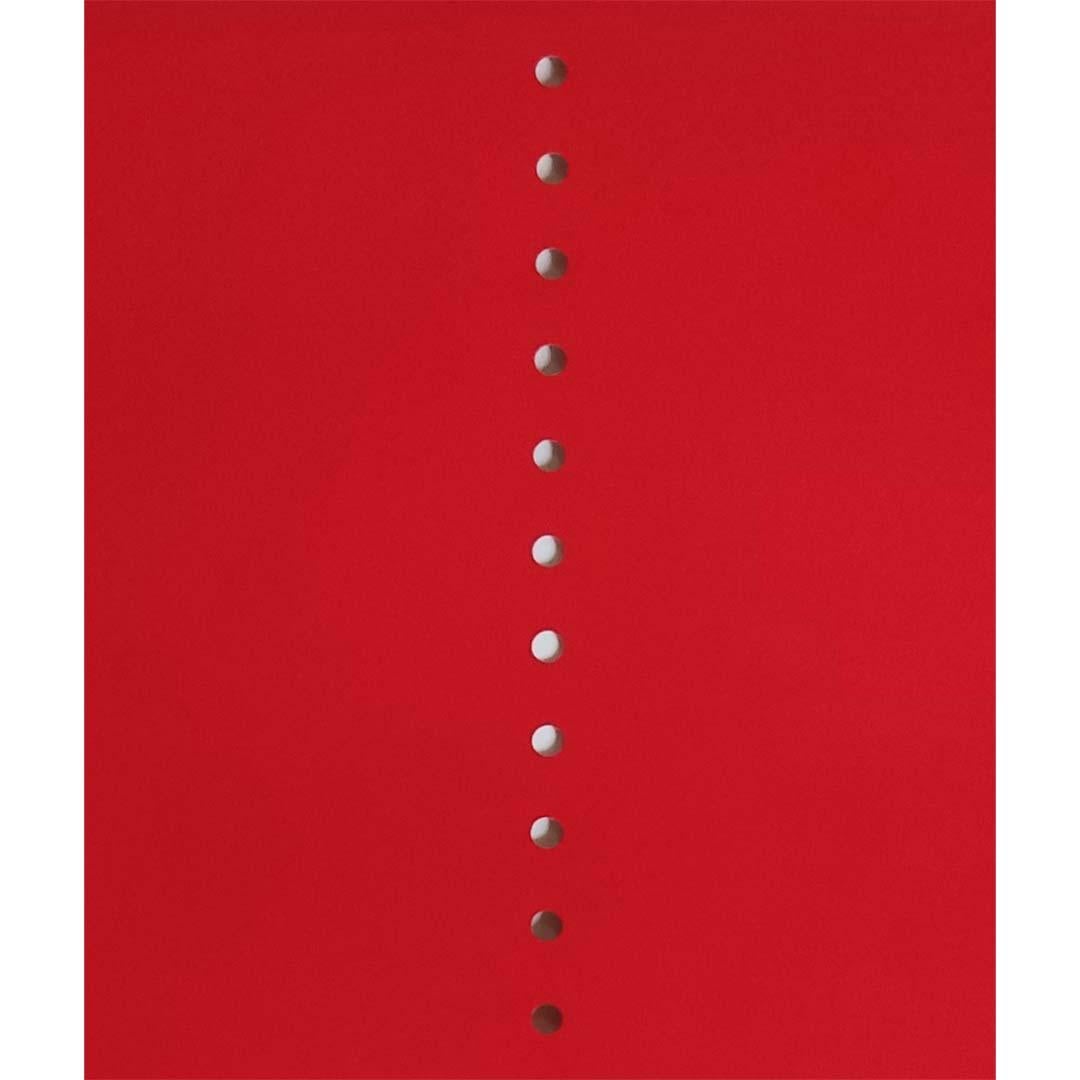 Circa 1970 original exhibition poster for Lucio Fontana - Concetto Spaziale For Sale 2