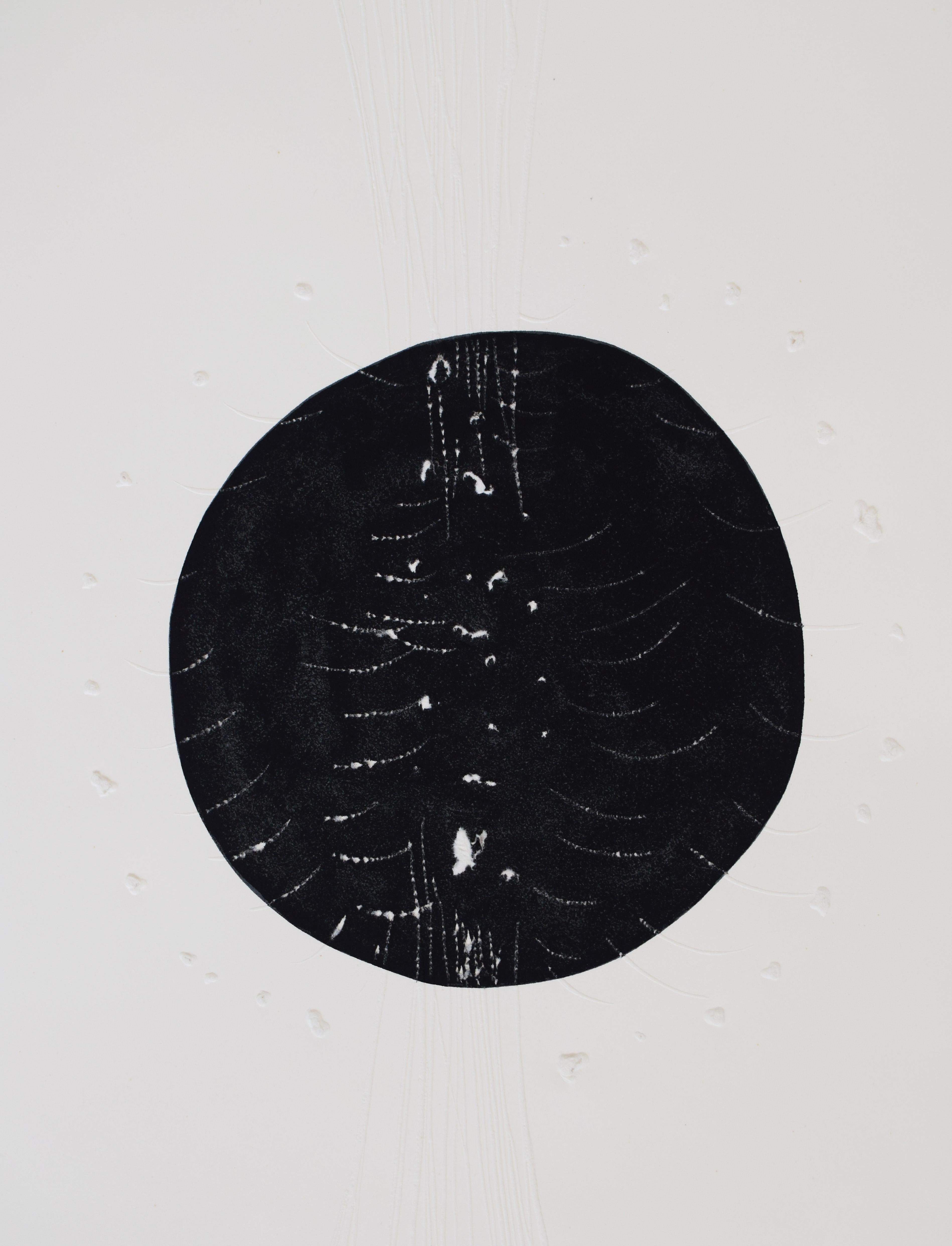 Abstract Print di Lucio Fontana - Composizione II da, Senza titolo - Spazialismo concettuale astratto italiano