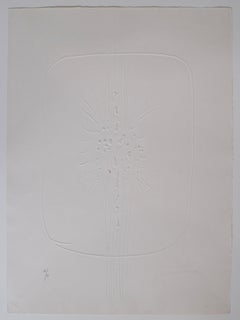 Composition III from, Untitled - Italian Conceptual Abstract Art Spatialism