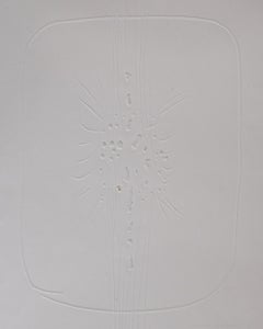Komposition III von, ohne Titel - Italienische Konzeptuelle abstrakte Kunst, Spatialismus