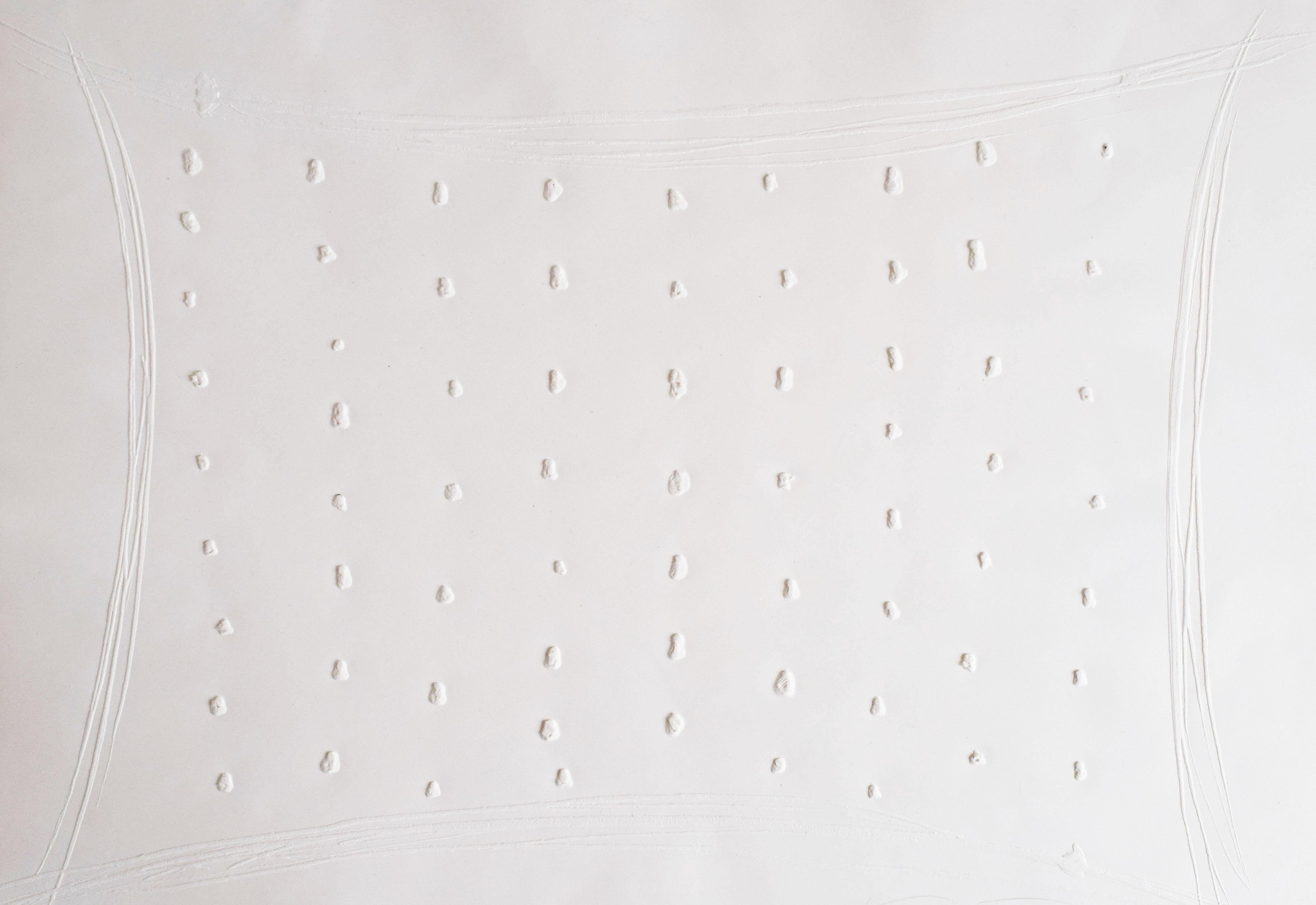 Lucio Fontana Abstract Print - Composition IV from, Untitled - Italian Conceptual Abstract Art Spatialism