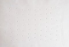 Komposition IV von, ohne Titel - Italienische Konzeptuelle abstrakte Kunst, Spatialismus