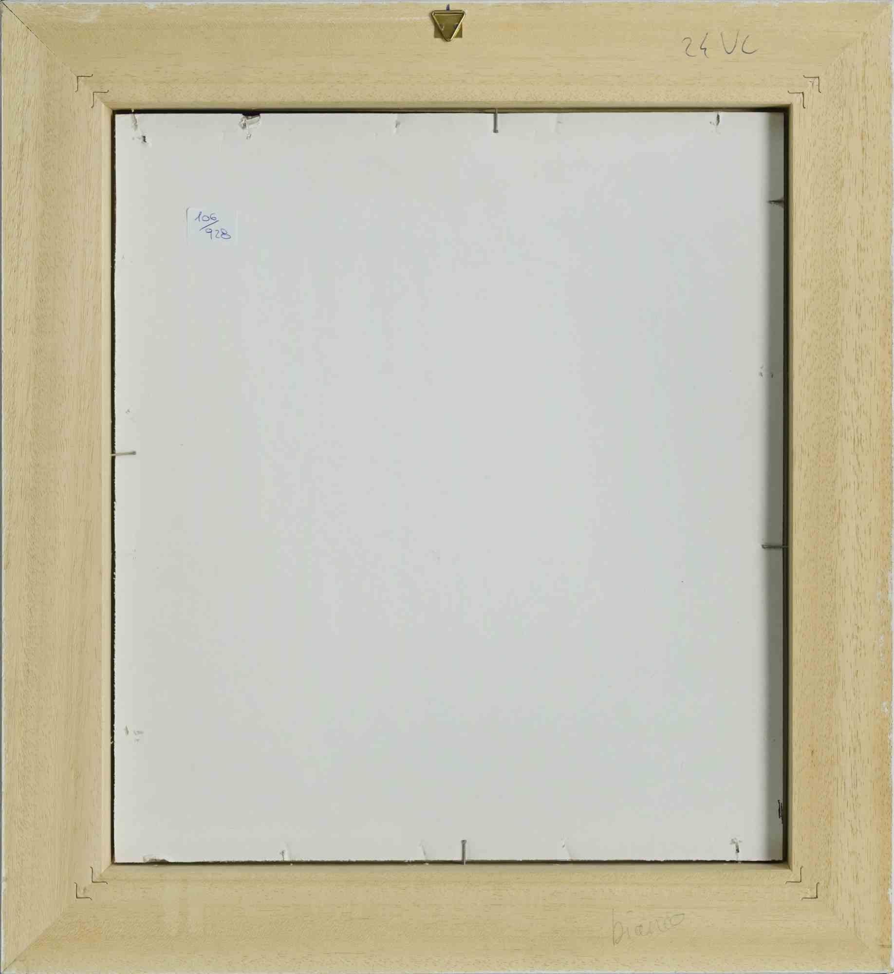 Concetto Spaziale - Lithograph by Lucio Fontana - 1962 For Sale 1