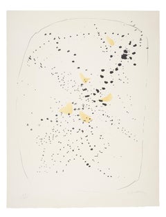 Concetto Spaziale: one plate - Lucio Fontana, Spatialism, Lithograph, Print