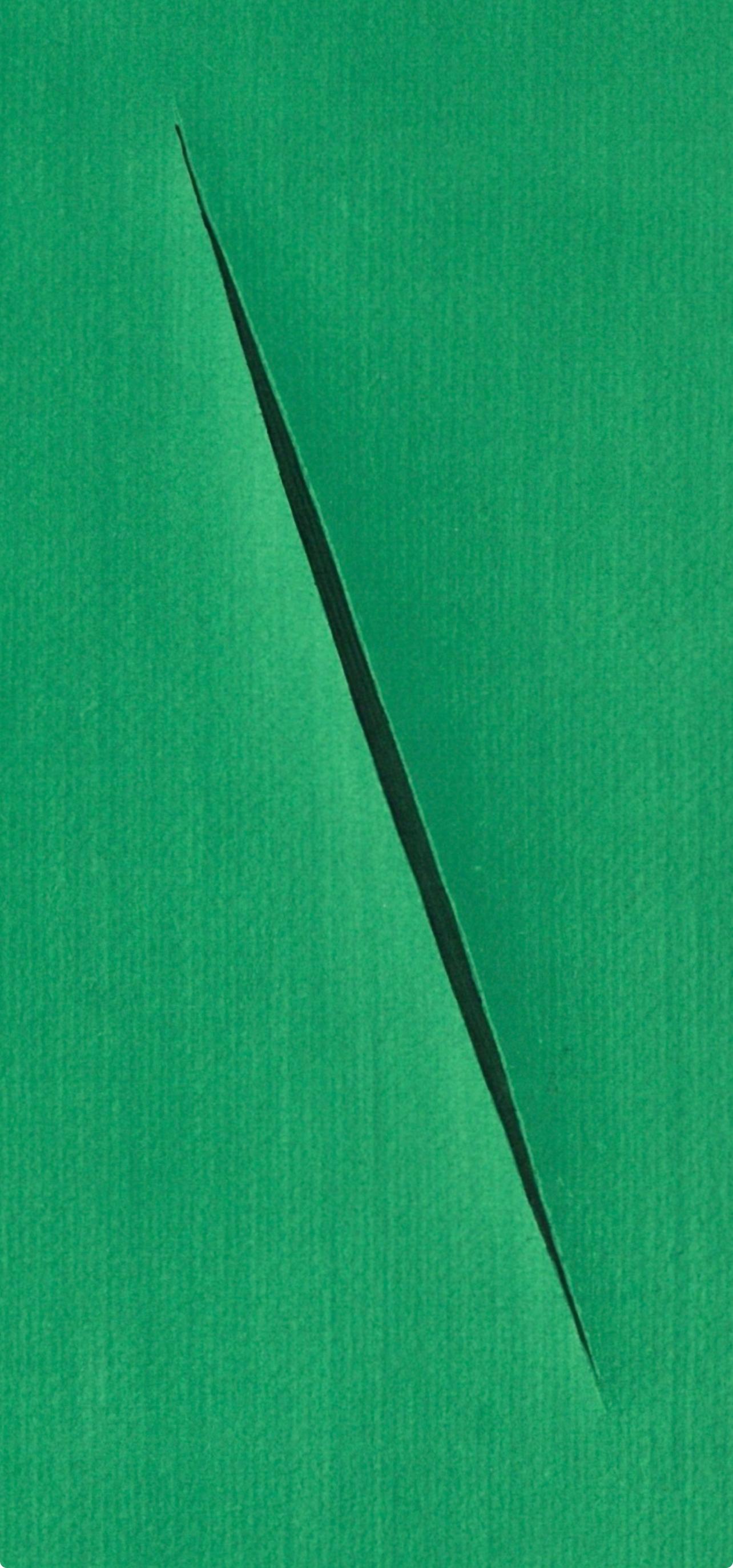 Concetto Spaziale, Sociedad Internacional de Arte del Siglo XX - Print Moderno de Lucio Fontana