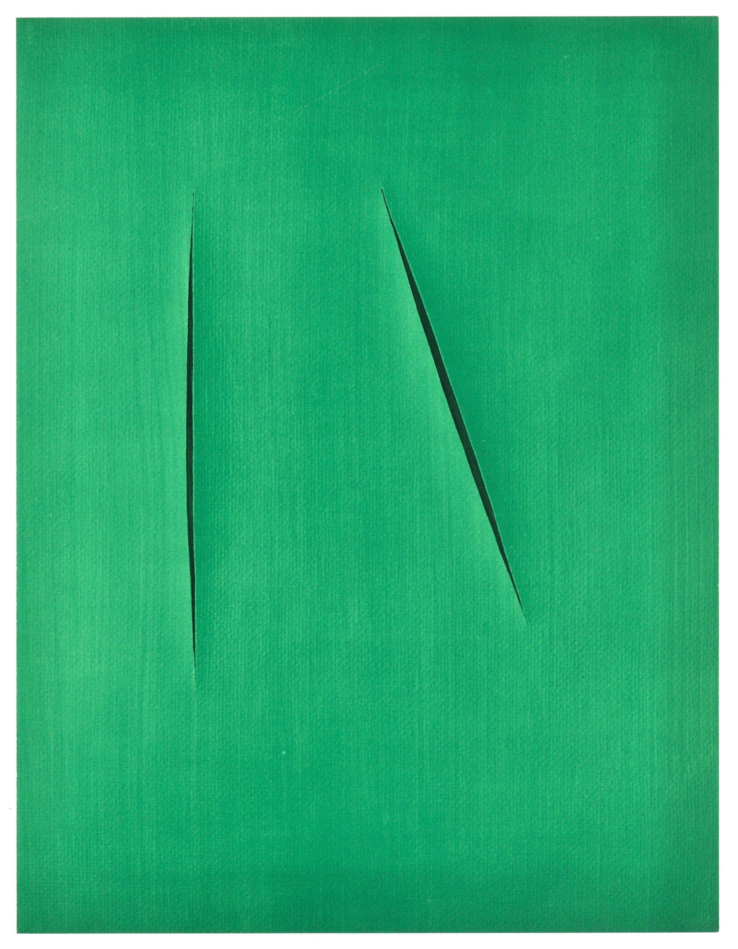 Litografía sobre papel vélin. Tamaño del papel: 12,4 x 9,65 pulgadas. Inscripción: Sin firmar y sin numerar, tal como se emitió. Notas: Del álbum, XXe siècle, Nouvelle série, XXIe Année, N°12 Mal-Juin 1959, Cahiers d'Art bi-annuels publiés sous la