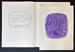 Lucio Fontana and other - CORRENTE litografie. 30 anni dopo – 1967