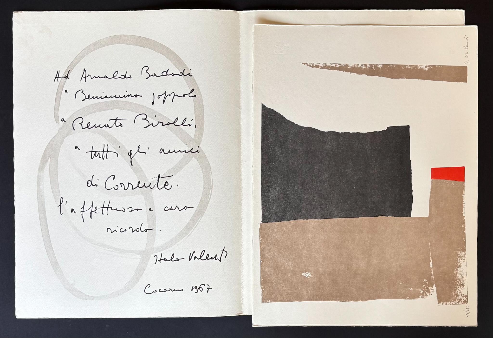 Lucio Fontana and other - CORRENTE litografie. 30 anni dopo – 1967 For Sale 8