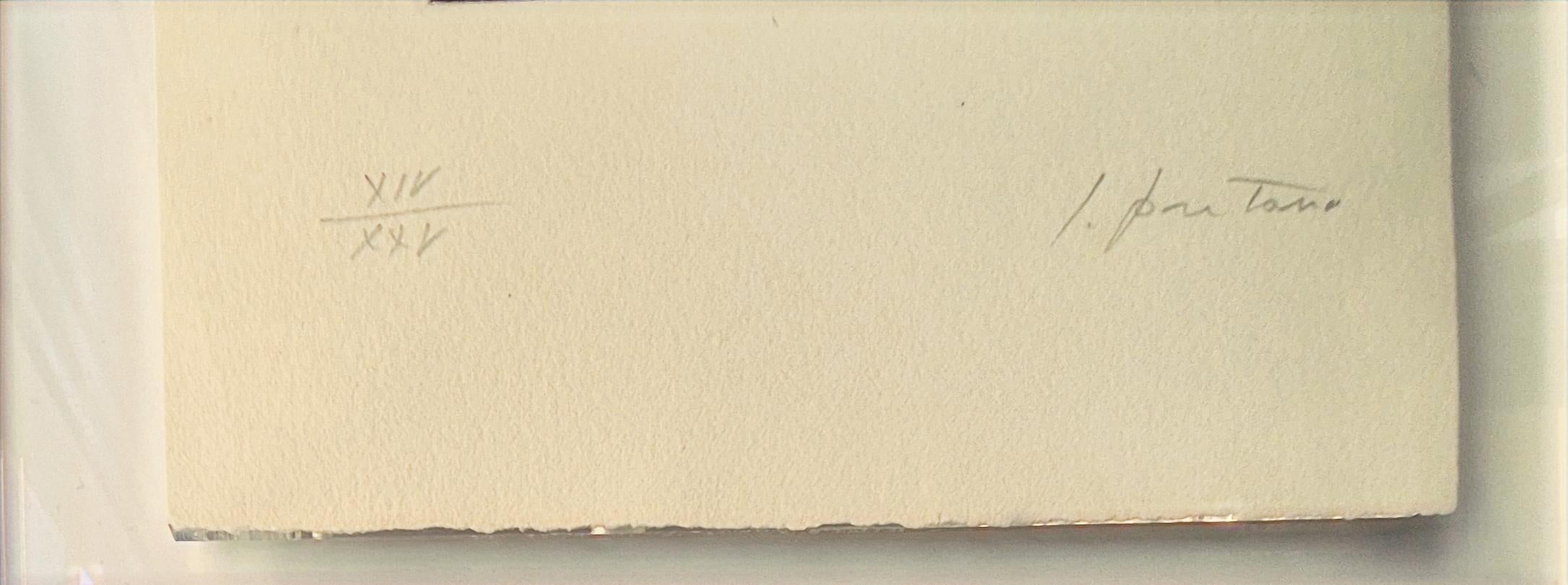 Lucio Fontana -- Senza titolo da L'Avant Garde Internazionale (volume I) in vendita 2